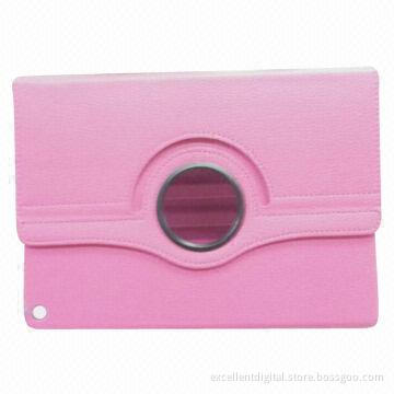 New Leather Case for iPad Air, 360° Rotatable, Factory Price, Hot Sale